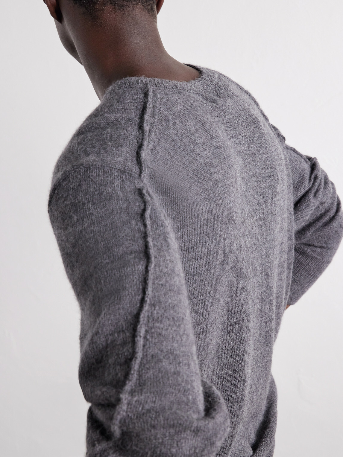 YOKE - Alpaca Sweater - Brown