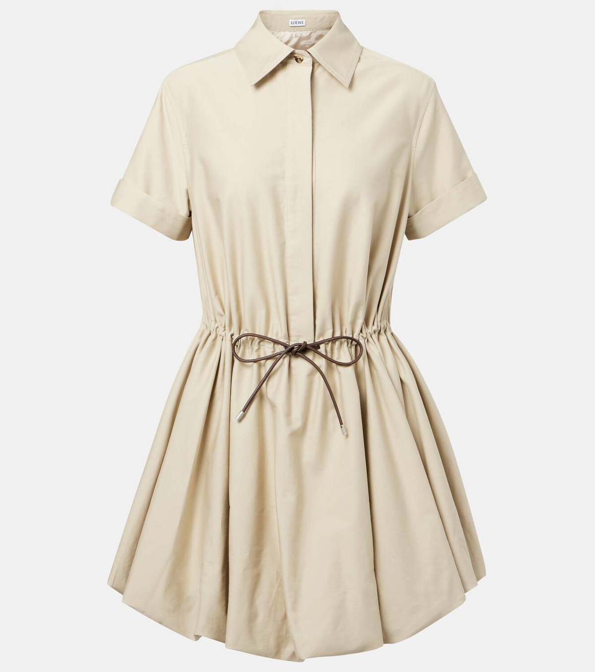 Loewe Cotton and silk shirt dress