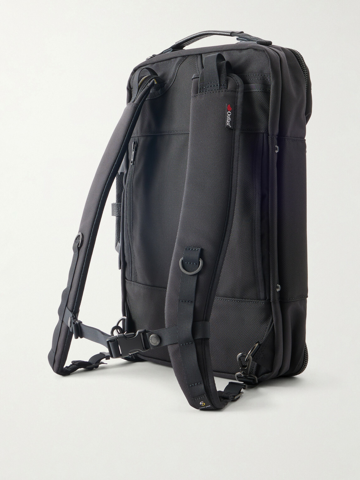 Master-Piece - Rise Leather and Canvas-Trimmed CORDURA® MasterTeX Backpack