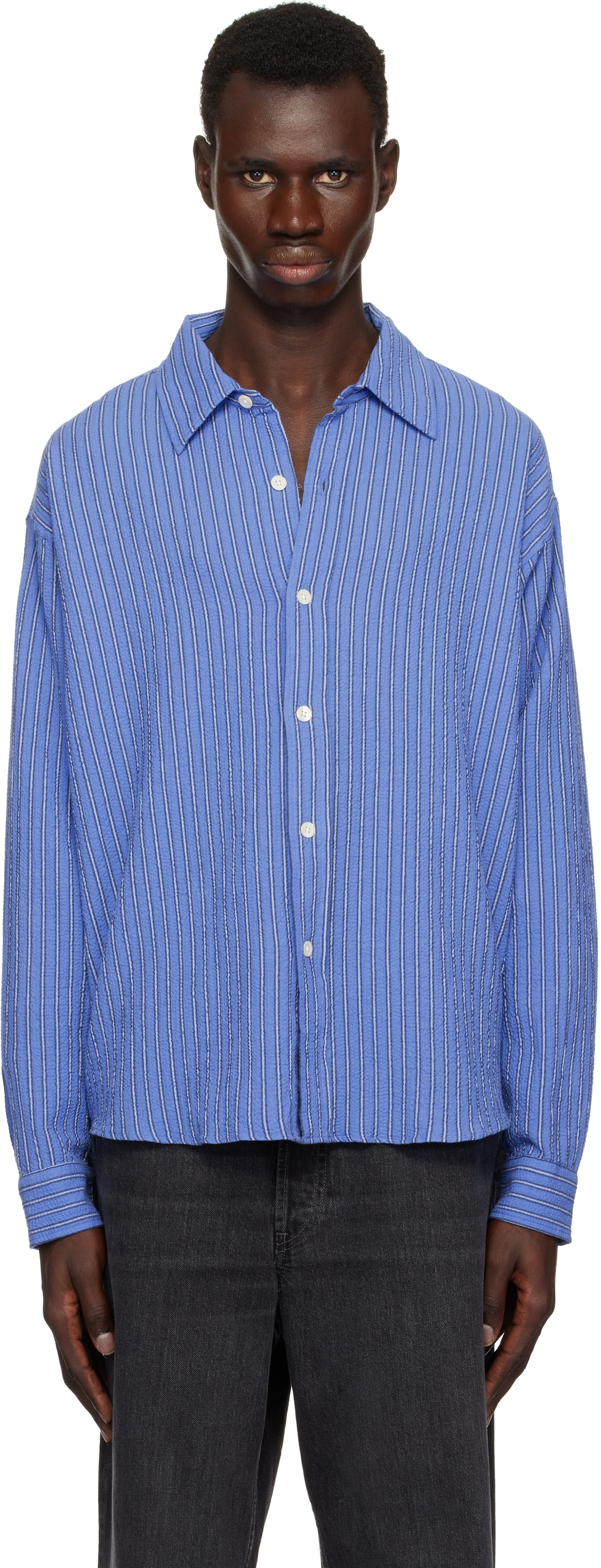 mfpen Blue Vacation Shirt mfpen