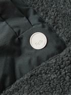 Folk - Signal Nylon-Trimmed Fleece Jacket - Gray
