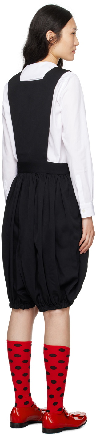 Comme des Garçons Girl Black Square Neck Jumpsuit