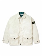 Stone Island - Logo-Appliquéd Shell Jacket with Detachable Liner - White
