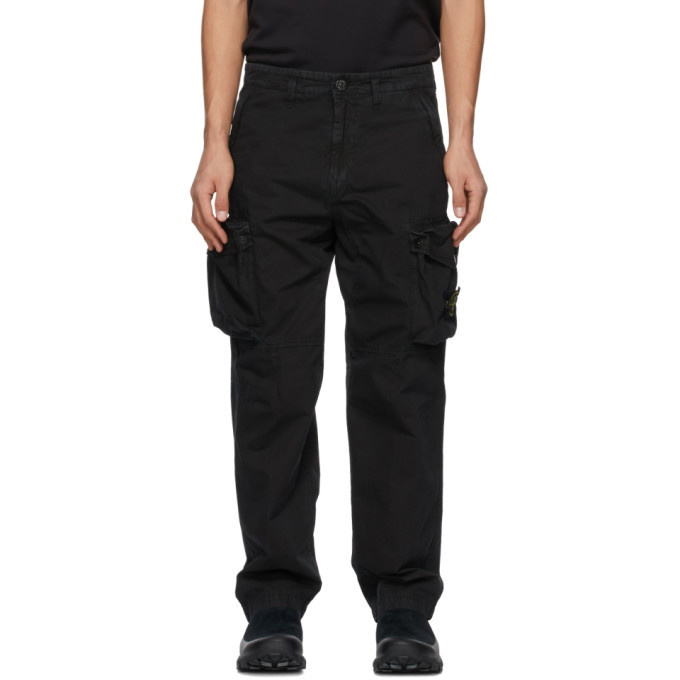 Photo: Stone Island Black T.CO Old Cargo Pants