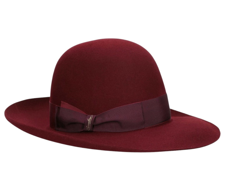 Photo: Borsalino Eleonora Large Brim With Twisted Hat Band