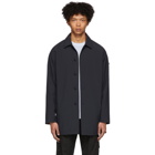 Stone Island Navy Ghost Mac Coat