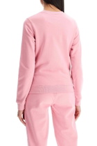 MAISON KITSUNE fox head regular fit unisex sweatshirt Pink