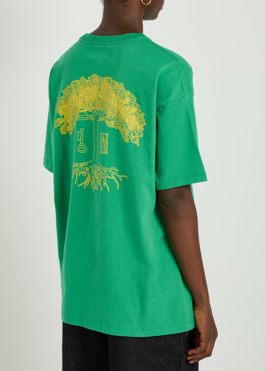Damson Madder Daily Rituals Cotton T-shirt Green