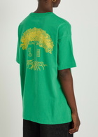 Damson Madder Daily Rituals Cotton T-shirt Green
