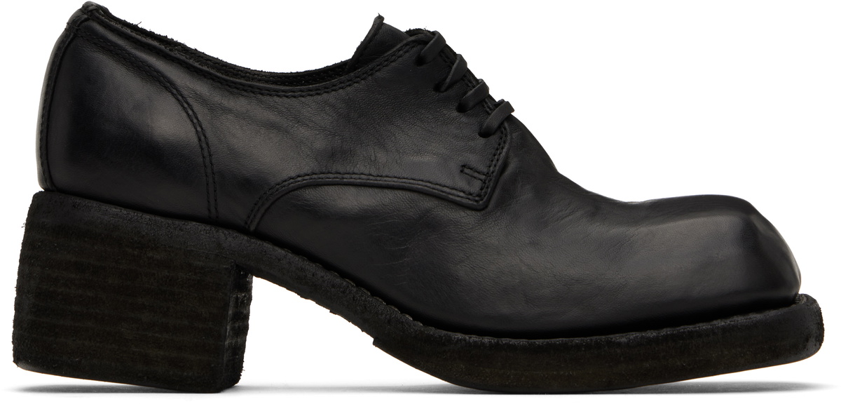 Guidi Black 792V Derbys Guidi