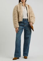 Isabel Marant étoile Ross Half-zip Cotton-blend Sweatshirt Ecru