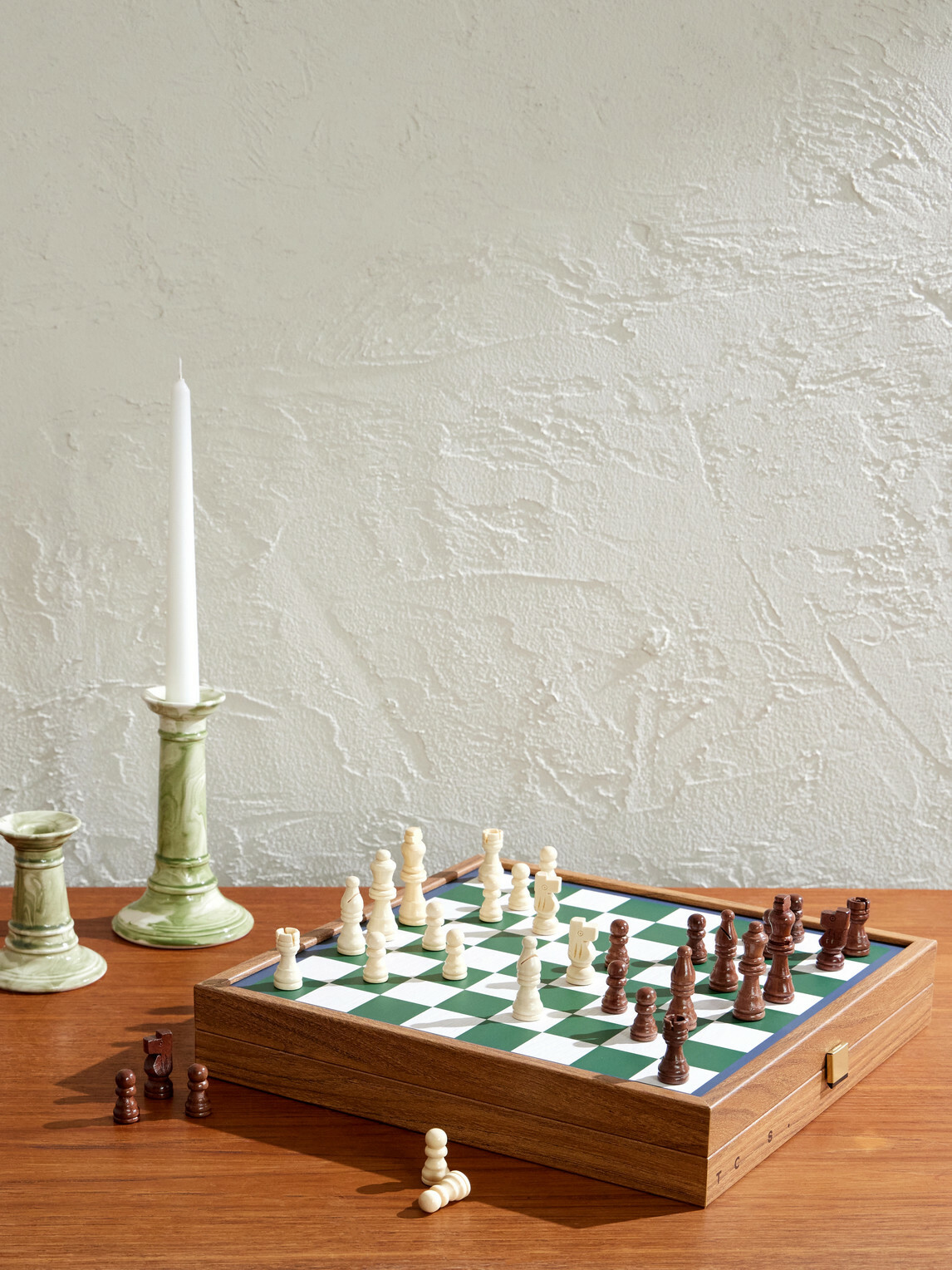 The Conran Shop - Milos Wood Combo Game Set