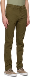 Nudie Jeans Khaki Easy Alvin Trousers