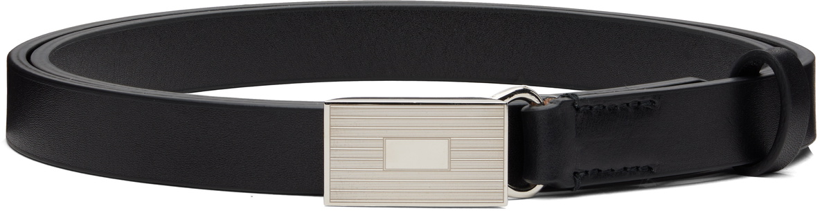 AURALEE (Men) ベルト LEATHER BELT 黒 M Namu Shop - Auralee Leather Belt - Black (Women's)