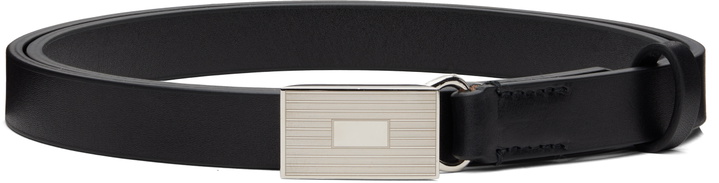 Photo: AURALEE Black Slide-Buckle Belt