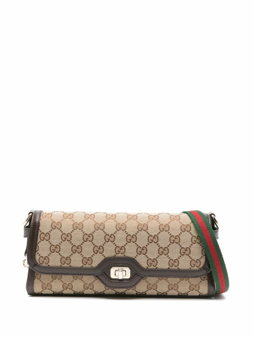 Gucci Neutral Small Gucci Luce Shoulder Bag