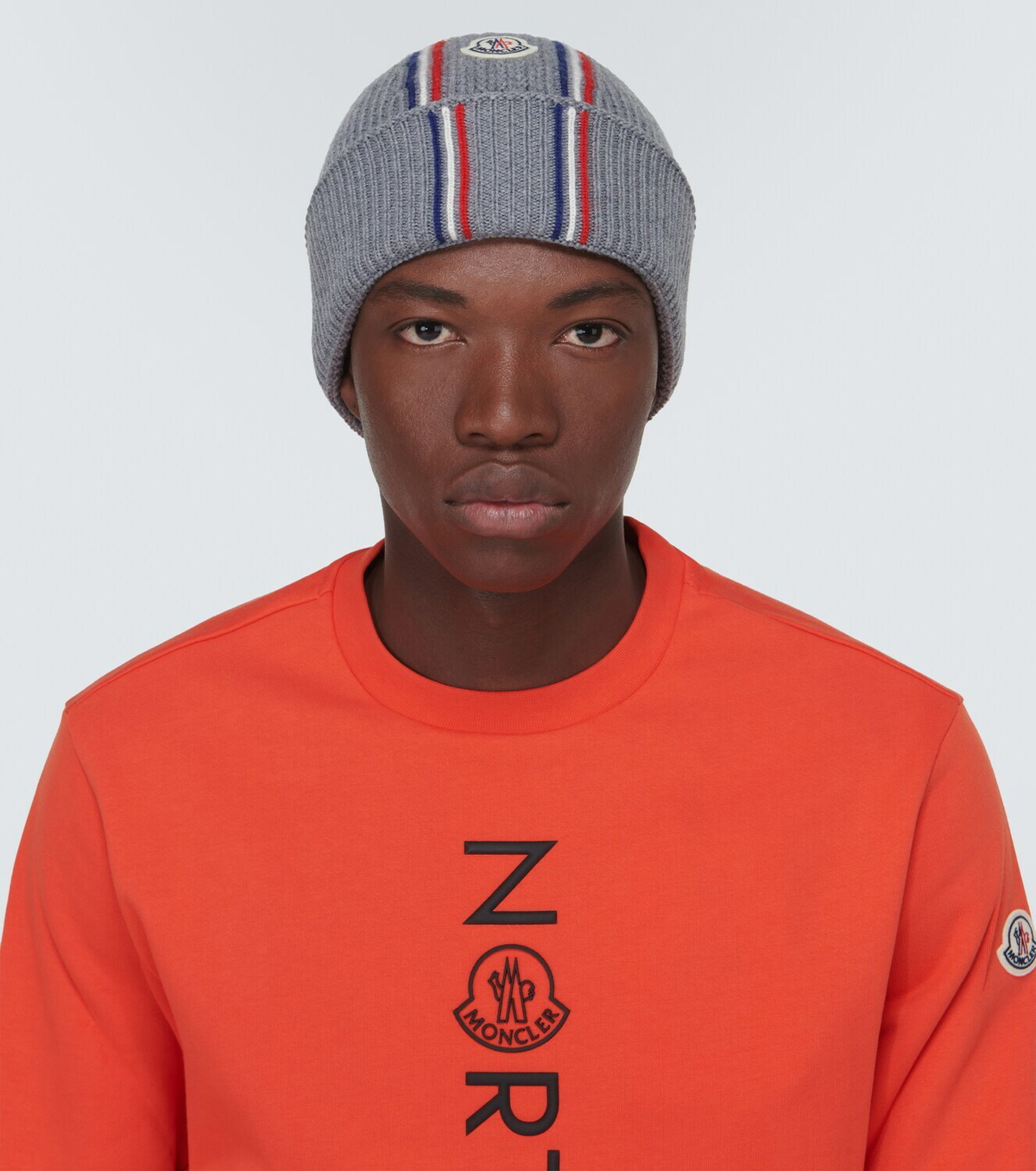 Moncler Logo wool beanie Moncler
