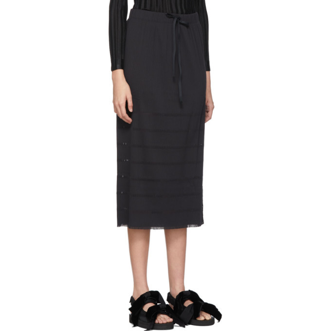 me ISSEY MIYAKE A-POC PLEATS BLACK スカート | jctechnology.com.ec