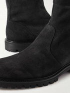 Mr P. - Olie Shearling-Lined Suede Boots - Black