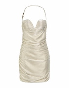 Just Cavalli Womens Mini dress Platinum