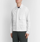 NN07 - Burke Stretch-Cotton Twill Overshirt - Neutrals