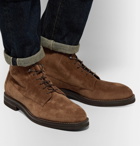 Brunello Cucinelli - Suede Boots - Brown