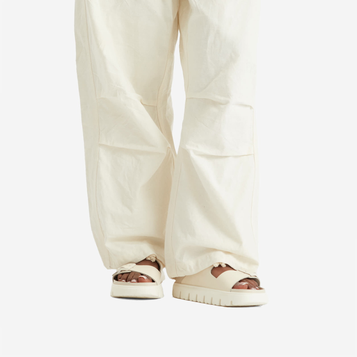 Birkenstock Women's Arizona Chunky EXQ LENA in Eggshell