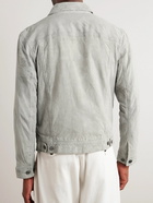 Polo Ralph Lauren - Suede Trucker Jacket - Gray