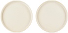 FRAMA Off-White Small Otto Plate Set