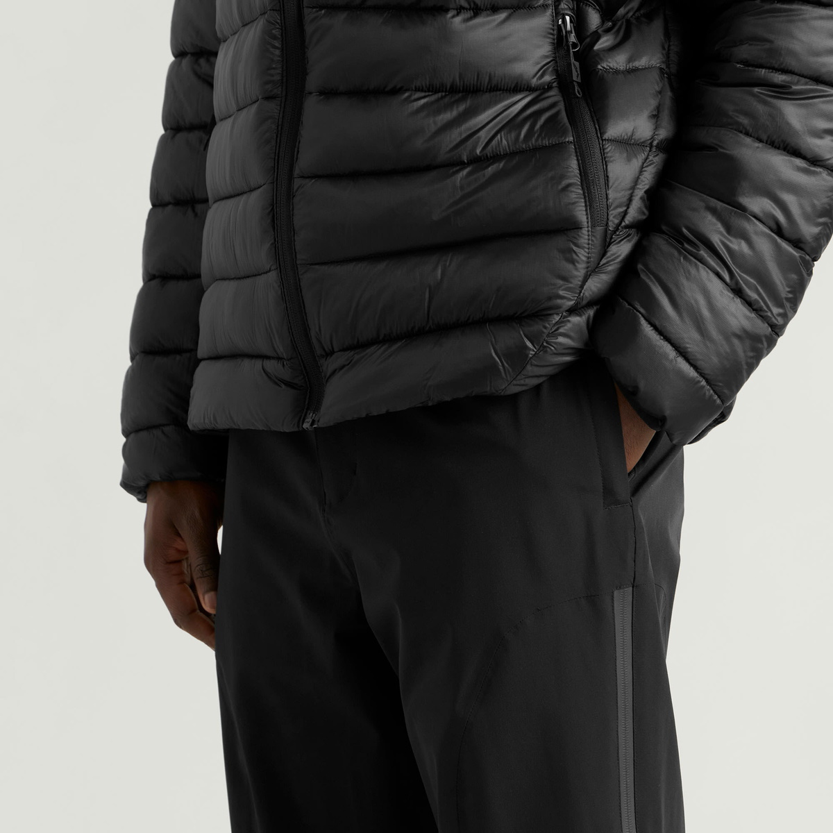 Mellow Clo Men's 2L Trek Trousers in Black