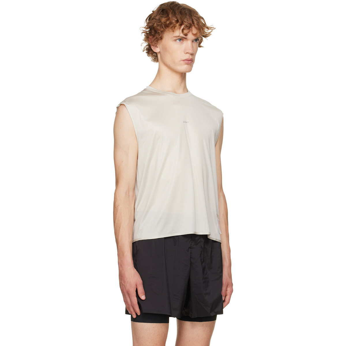 Satisfy Off-White HeatCrush Muscle Running Top