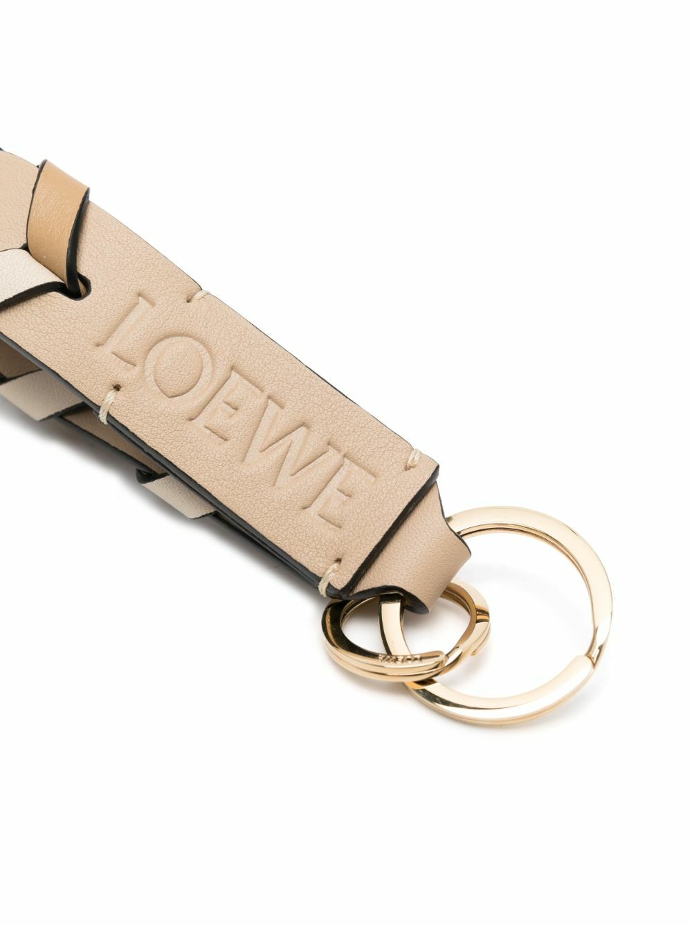 小物 LOEWE BRAIDED KEYRING LOEWE - Braided Strap Leather Keyring Loewe