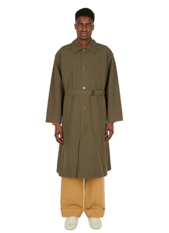 Photo: Relaxed Fit Coat in Khaki