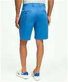 Brooks Brothers Men's 9" Stretch Supima Cotton Poplin Shorts | Blue