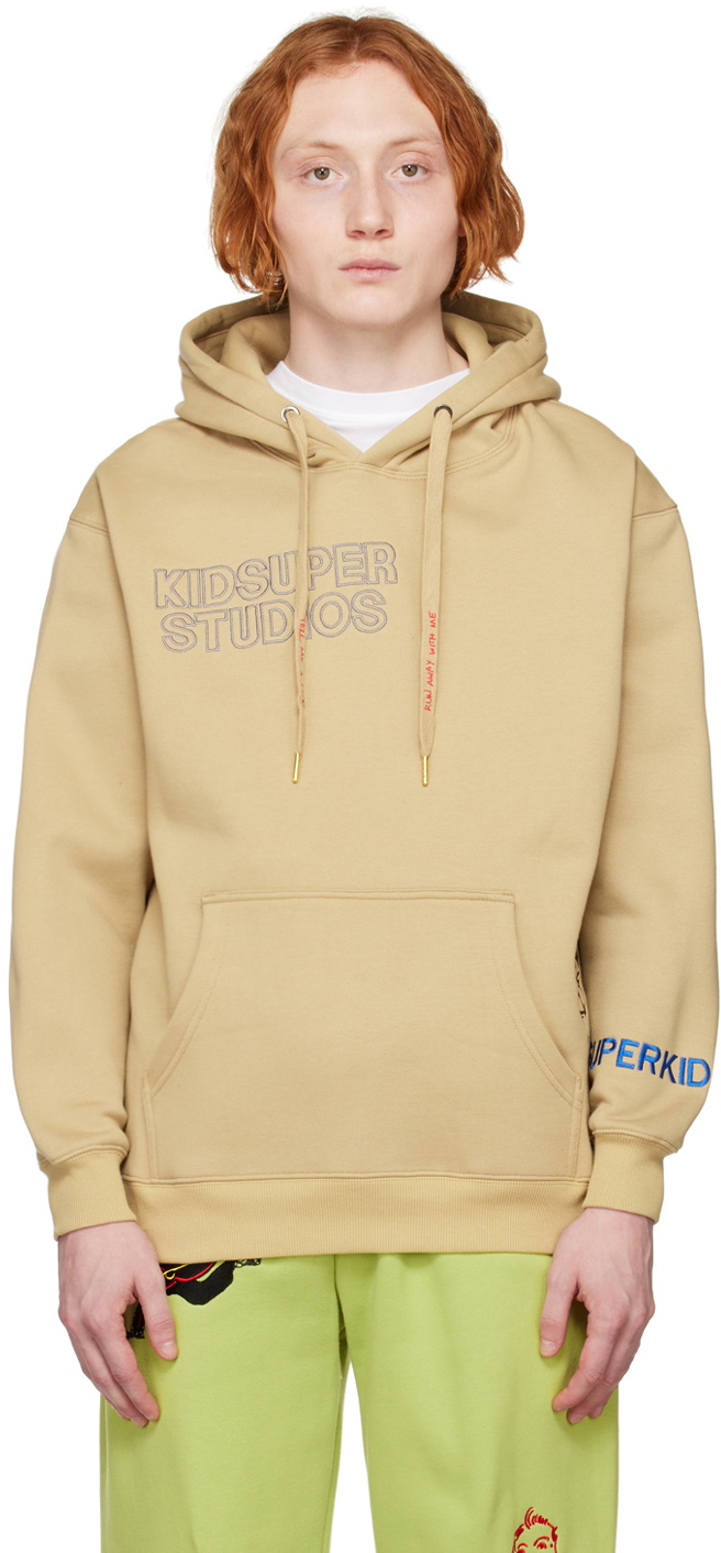KidSuper Tan Super Hoodie