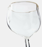 Seletti x Diesel Living Classics on Acid Greca wine glass