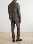Sunspel - Linen Suit Jacket - Brown