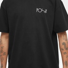 Polar Skate Co. Men's Stroke Logo T-Shirt in Black