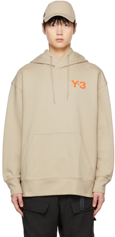 Photo: Y-3 Beige Classic Hoodie