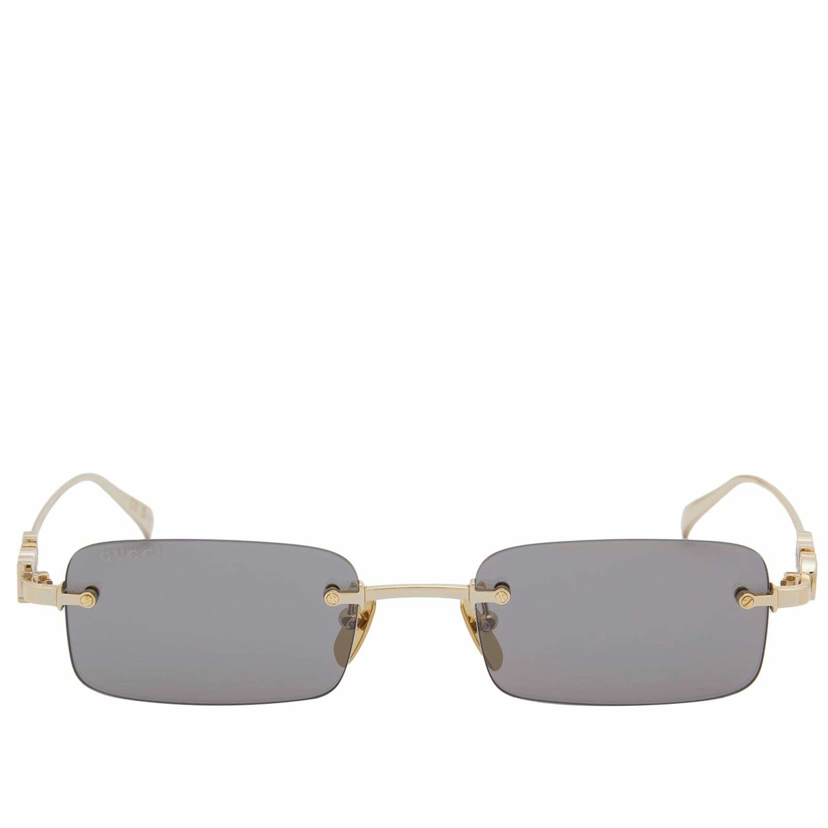 Gucci GG1808S Sunglasses in Gold/Grey 
