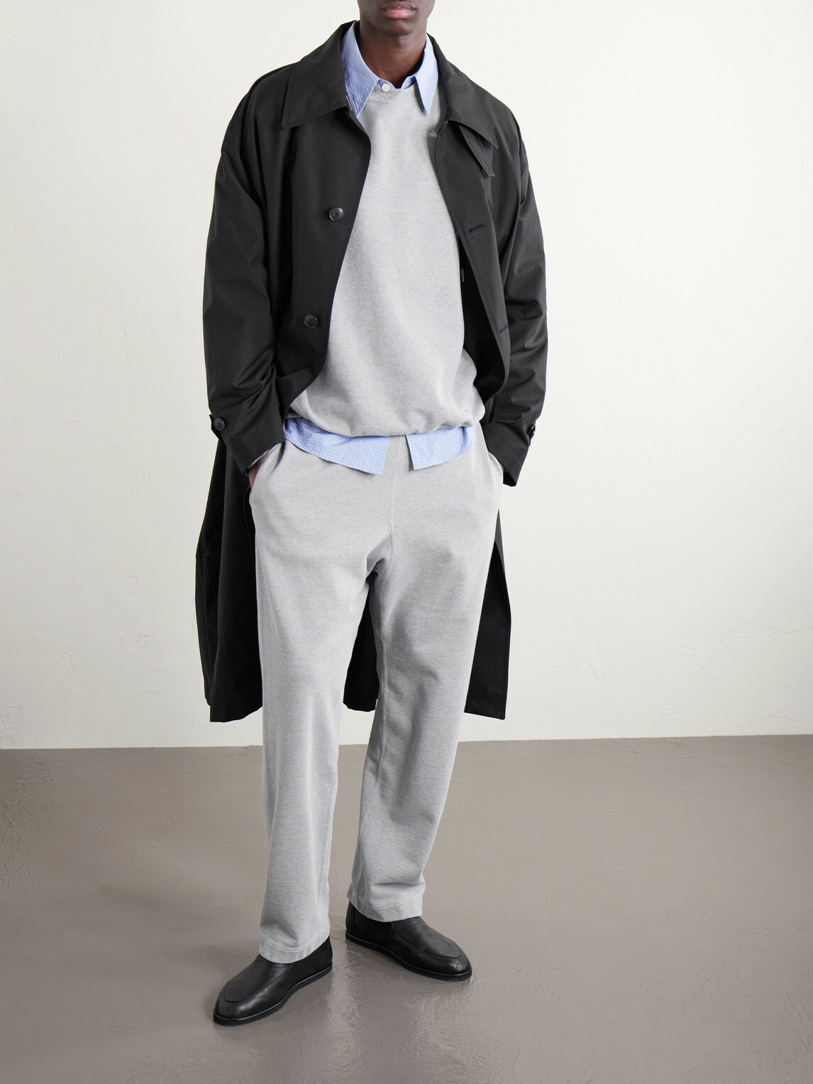 Remi Relief - Straight-Leg Cotton-Jersey Sweatpants - Gray