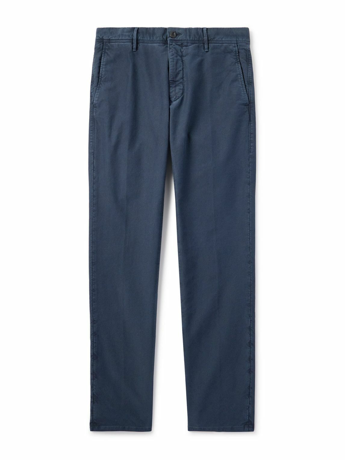 パンツ INCOTEX urban traveler slimfit slacks 56 Incotex - Urban Traveller Navy Slim-Fit Tech-Twill Trousers