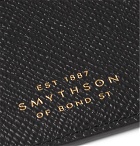 Smythson - Panama Cross-Grain Leather Cardholder - Black