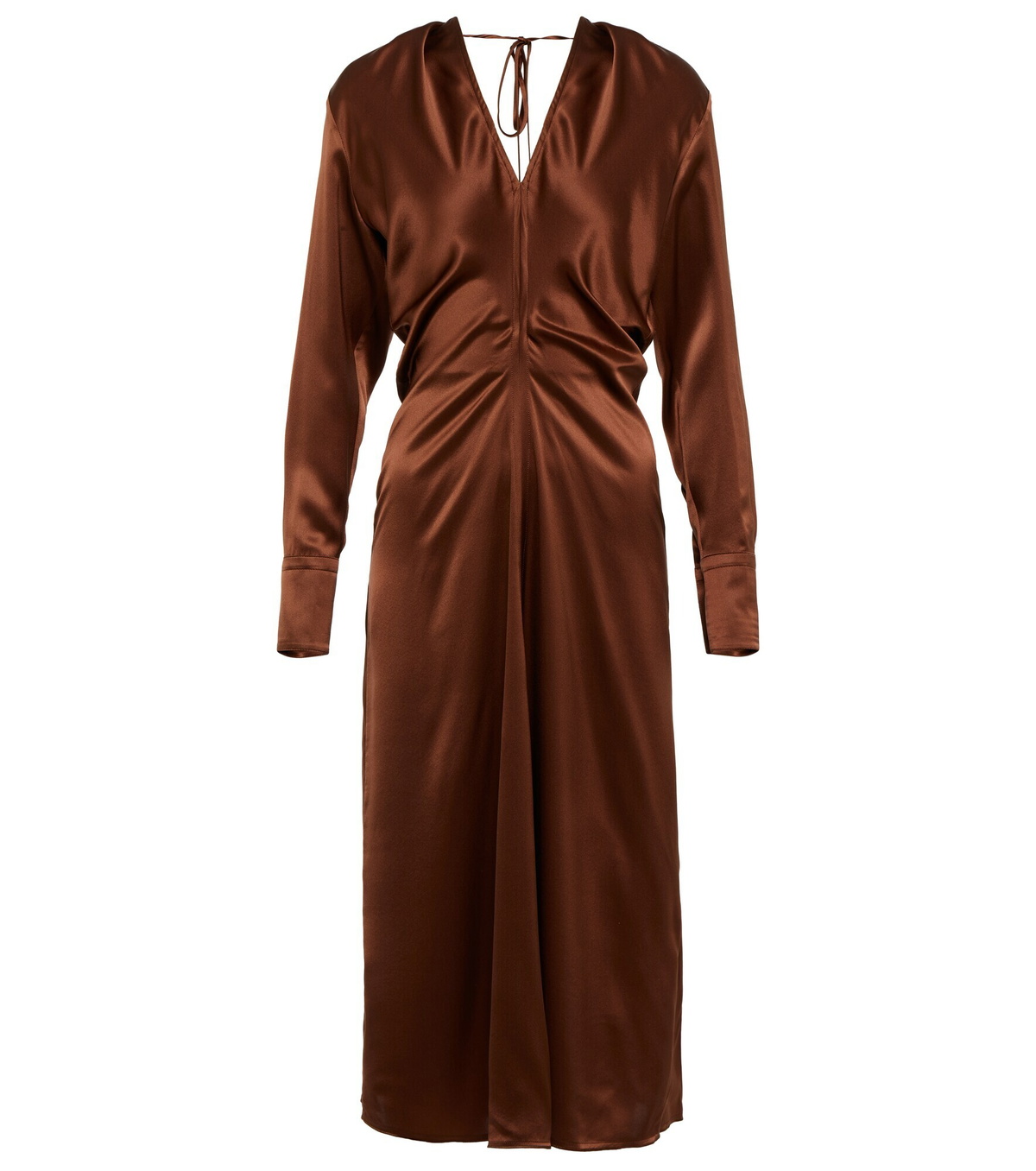 Victoria Beckham - Silk satin midi dress Victoria Beckham