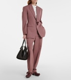 Bottega Veneta Wool and linen-blend tapered pants