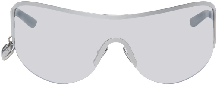 Photo: Acne Studios Silver Metal Frame Sunglasses