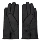 Boss Black Leather Hainz Gloves