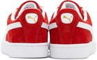 PUMA Red Suede Classic XXI Sneakers