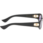 Valentino Black Vain Light V Logo Sunglasses