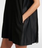 Sacai Paneled minidress